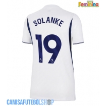 Camisa de time de futebol Tottenham Hotspur Dominic Solanke #19 Replicas 1º Equipamento Feminina 2026-27 Manga Curta
